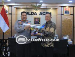 Kapolda Aceh Terima Audiensi GM Garuda Indonesia