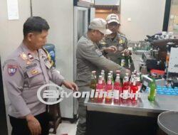 Razia Polisi dan Satpol PP Temukan Kafe Menjual Minuman Keras di Kawasan Galaxy Bekasi Saat Ramadan