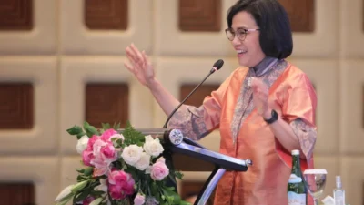 Sri Mulyani Indrawati Memperingatkan Tensi Geopolitik dan Tingkat Inflasi yang Tinggi