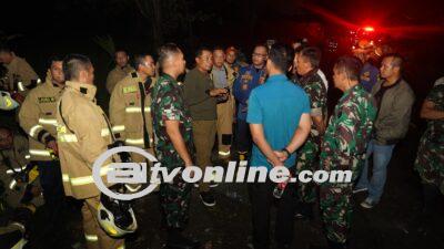 Pangdam Jaya Tinjau Meledaknya Gudang Munisi Daerah (Gudmurah) Paldam Jaya