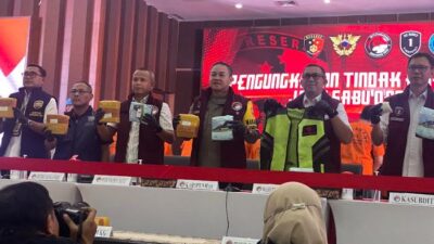 Penangkapan Besar Narkotika,24 Kg Sabu dan 1.840 Butir Ekstasi Disita,12 Tersangka Diamankan