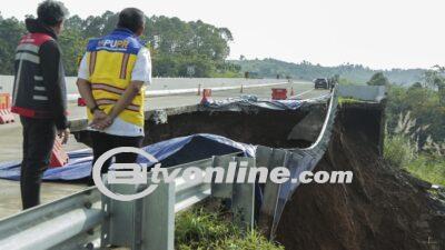 Insiden Longsor di Tol Bocimi, Trans Jabar Tol Pastikan Segera Perbaiki