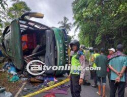 Tragedi Kecelakaan Bus di Sumbar, Satu Meninggal Dunia dan Puluhan Luka-luka