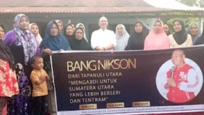 Antusiasme Masyarakat Langkat, Sambutan Hangat Untuk Nikson Nababan