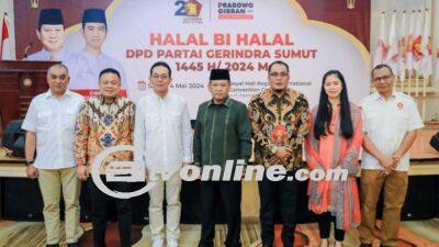 DPD Partai Gerindra Sumut Gelar Halal bi Halal Untuk Pererat Silaturahmi