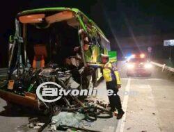 Kecelakaan Bus Rombongan Pelajar SMP Wonosari! 2 Orang Tewas!