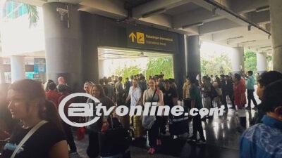 Antrean di Bandara Ngurah Rai Akibat Serangan Server PDN