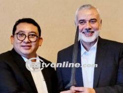 Fadli Zon Berduka Atas Tewasnya Ismail Haniyeh: Insyaallah Palestina merdeka