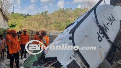 Helikopter Wisata Jatuh di Bali, KNKT Ungkap Tak Ada Black Box