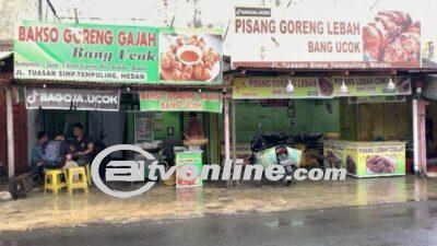 Pedagang di Medan Tembung Pergoki Pelaku Maling, Warung Didatangi Gerombolan