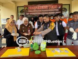 Polres Muaro Jambi Musnahkan Barang Bukti Narkotika Shabu dan Ekstasi, Kapolres Tekankan Pentingnya Kerjasama dan Pemberantasan