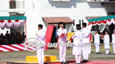 Rangkaian Upacara Peringatan Detik-Detik Proklamasi Kemerdekaan RI Tingkat Kabupaten Pakpak Bharat Berlangsung Hikmad