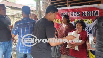 Sat Reskrim Polres Batu Bara Gelar Jumat Curhat dan Bimbingan Kamtibmas di Kecamatan Lima Puluh