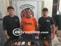 Kakek di Simalungun Ditangkap Polisi dengan Sabu-Sabu dan Senjata Airsoft Gun