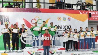 Atlet Taekwondo Sumatera Utara Raih Medali Emas di PON XXI Aceh-Sumut 2024