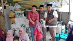 Tengku Rizki Alisyahbana Buka Pasar sedekah 1 Ton Beras Murah dan santuni Puluhan Yatim Piatu serta Lansia di Binjai