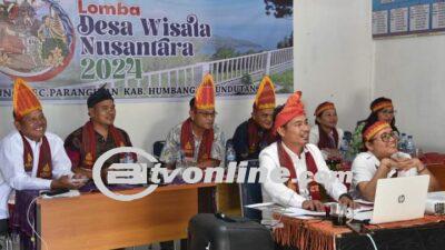 Desa Pearung Humbang Hasundutan Masuk Nominasi Lomba Desa Wisata Nusantara 2024