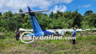 Pesawat Trigana Air Tergelincir di Bandara Kamanap, Seluruh Penumpang Selamat