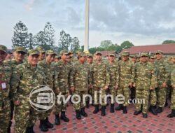 Kegiatan Latihan Militer Menteri Kabinet Merah Putih di Akmil Magelang,Kompak Pakai Baju Loreng!