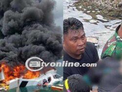 Update! Speedboat Cagub Maluku Utara Benny Laos Terbakar, Dua Orang Meninggal Dunia!