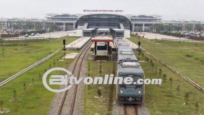 Kejaksaan Tinggi Sumut Tahan Empat Tersangka Dugaan Korupsi Pengadaan Jasa Konstruksi Pekerjaan Pengembangan Raililnk di Bandara Kualanamu