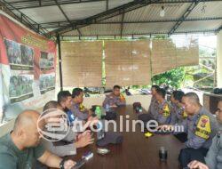 Polsek Sungai Gelam Tinjau 3 TPS Rawan di Pilkada Serentak 2024 Muaro Jambi