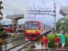 KAI Tinggikan Rel Kereta di Depan JIS untuk Antisipasi Banjir Rob